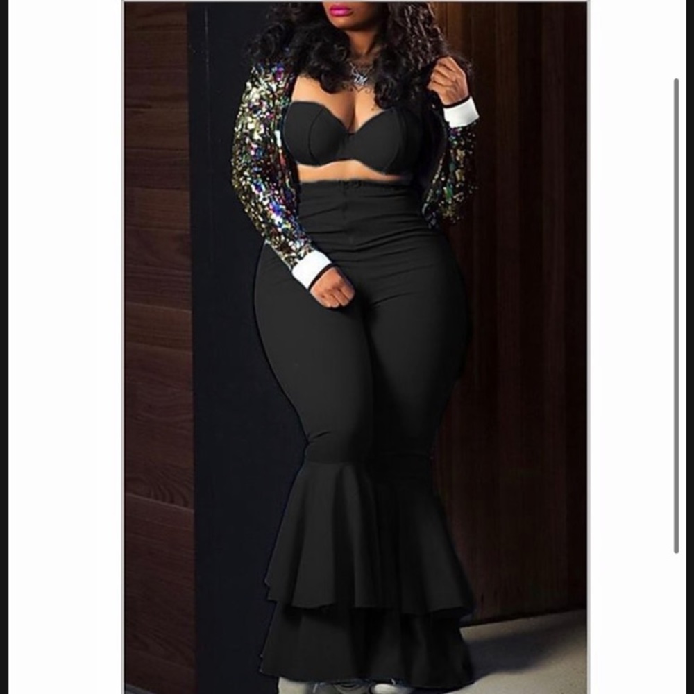 Flared Leg Two Piece